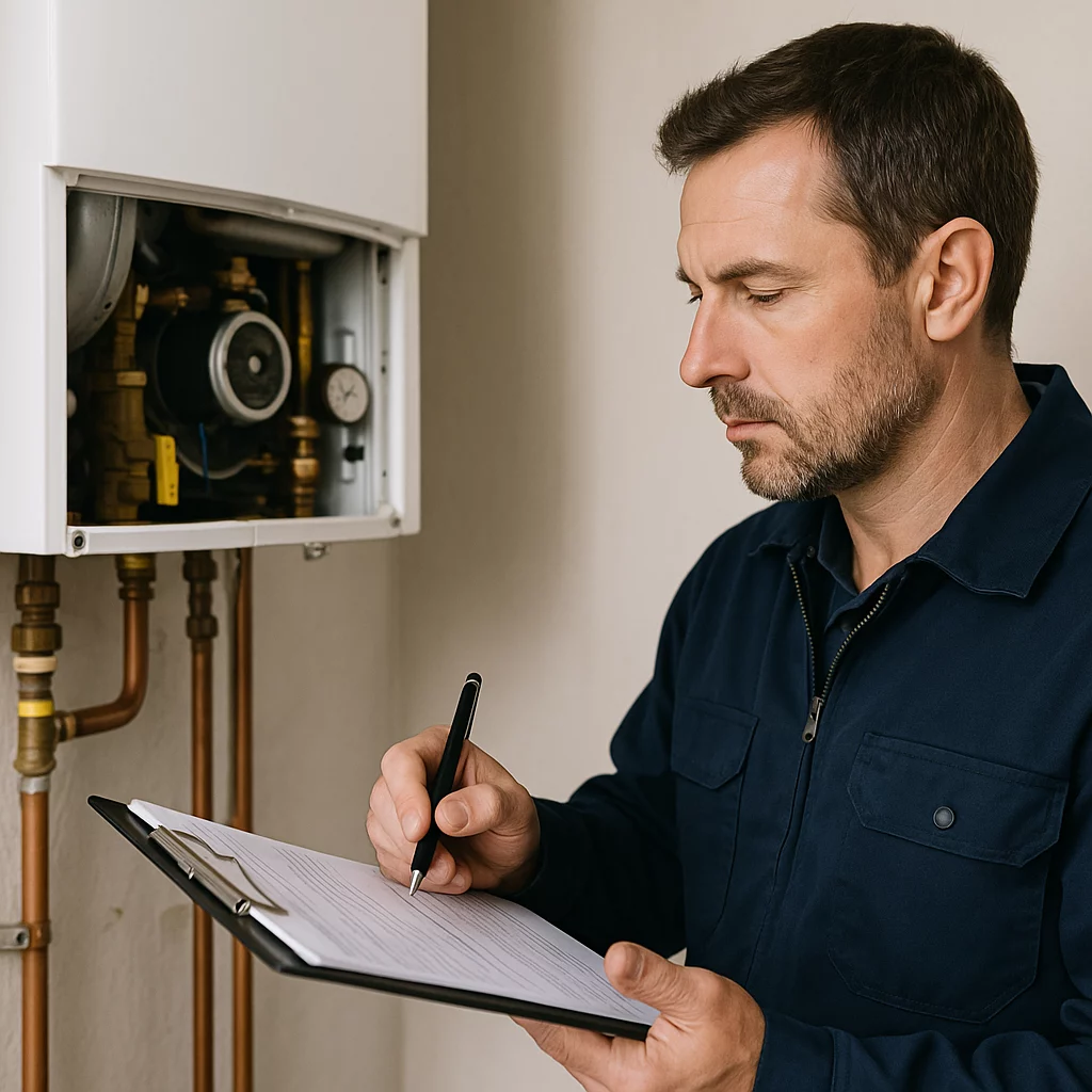 Illustratie: inspectie-instantie voor gasinstallaties