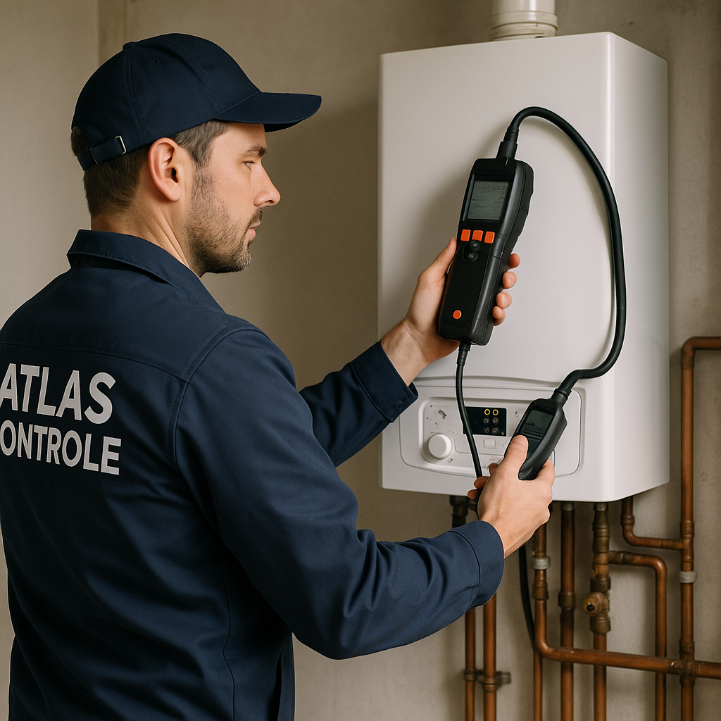 Illustration : contrôle chaudière gaz bruxelles certificat